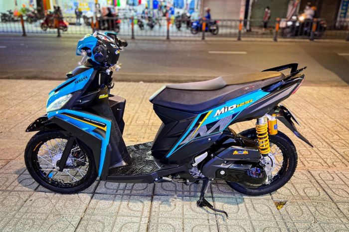 Modifikasi mewah Yamaha Mio M3