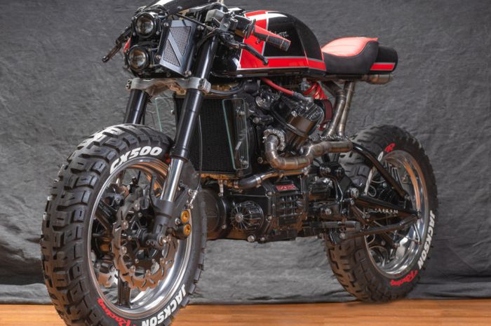 Honda CX500 scrambler garapan Jackson Motorcycles 