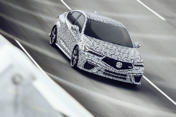 Acura telah merilis teaser mobil baru Acura Integra Type S.