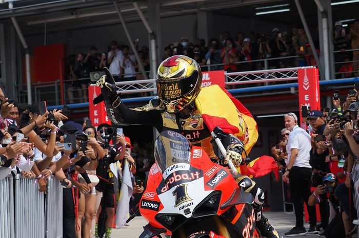 Alvaro Bautista minta hadiah dari Ducati usai jadi juara World Superbike 2022