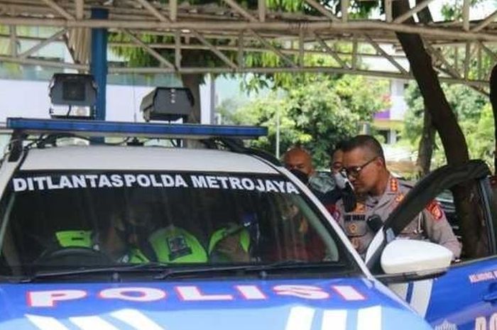 Mobil ETLE Mobile milik Polda Metro Jaya mulai keliling jalan protokol Jakarta