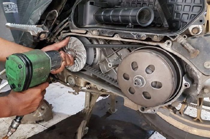 Ilustrasi CVT motor matik