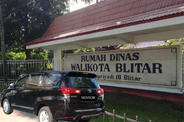 ilustrasi - Pelaku perampokan rumah dinas Wali Kota Blitar gunakan Toyota Kijang Innova warna hitam pelat merah.