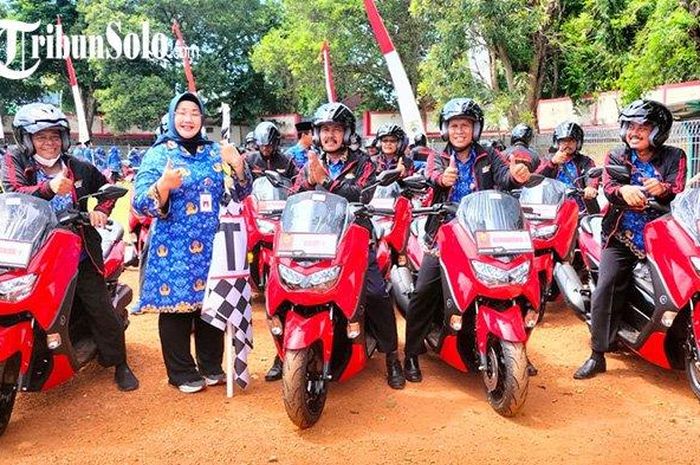 Yamaha NMAX dinas untuk kepala desa dan lurah di Kabupaten Sragen
