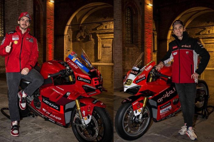 Replika motor Francesco Bagnaia dan Alvaro Bautista akan dijual dengan jumlah terbatas di seluruh dunia