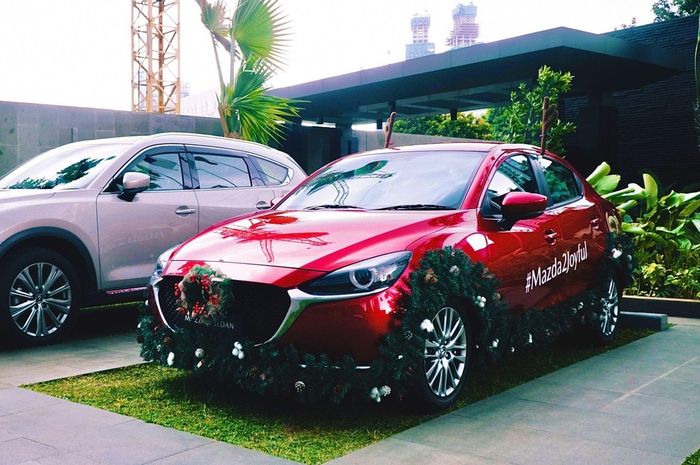 Mazda Indonesia sulap Mazda 2 Sedan jadi The Soul Red Reindeer.