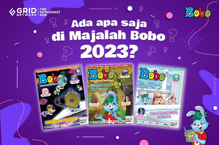 Sebentar lagi, kita akan menyambut tahun baru 2023. Ada apa saja di Majalah Bobo tahun depan? Yuk, cari tahu!