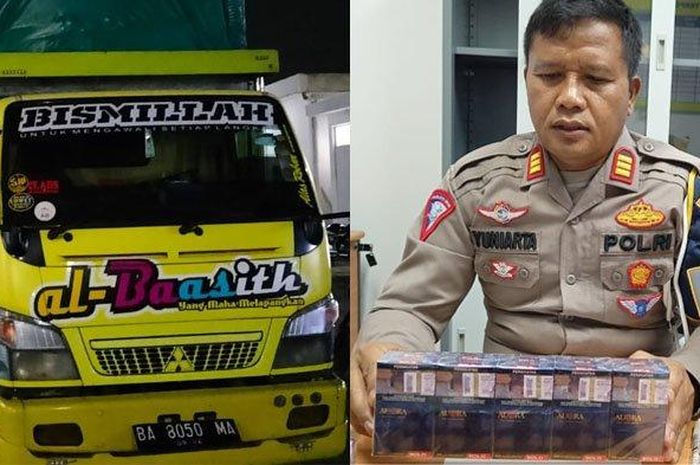 Ditlantas Polda Lampung menggagalkan pengiriman 2,6 juta batang rokok ilegal ke Jambi dan Riau setelah mencurigai truk yang melintas di jalan tol Lampung Selatan. 