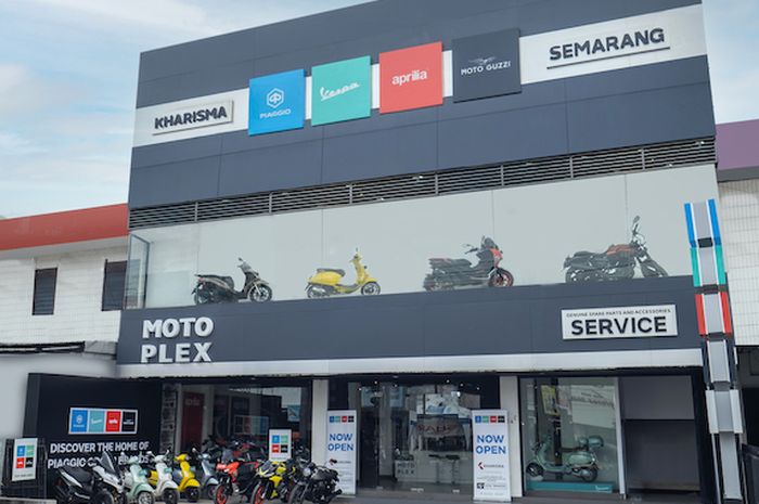 Dealer Premium Motoplex 4 Brand Kharisma Semarang yang diremsikan PT Piaggio Indonesia