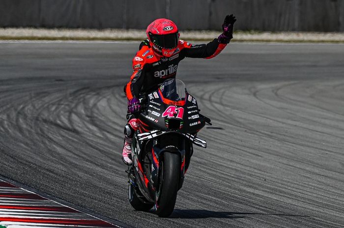 Aleix Espargaro lupa jumlah lap di MotoGP Catalunya 2022