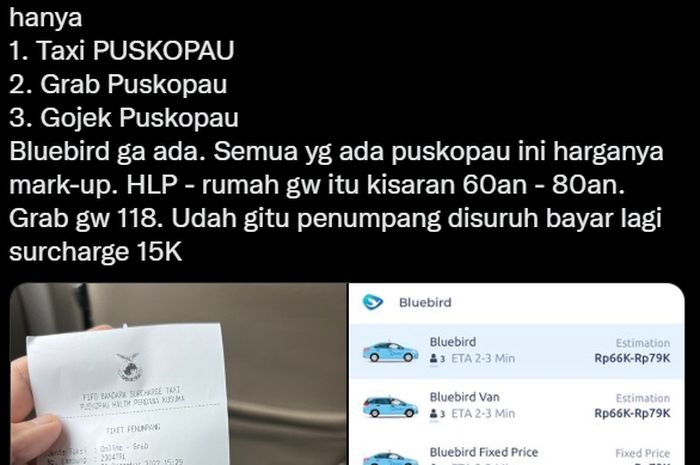 Taksi di Bandara Halim Perdanakusuma jadi perbincangan netizen di media sosial saat ini.