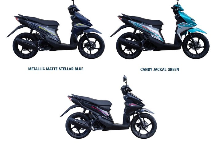 Pilihan warna baru Suzuki Skydrive Sport, kembaran Nex II di Filipina