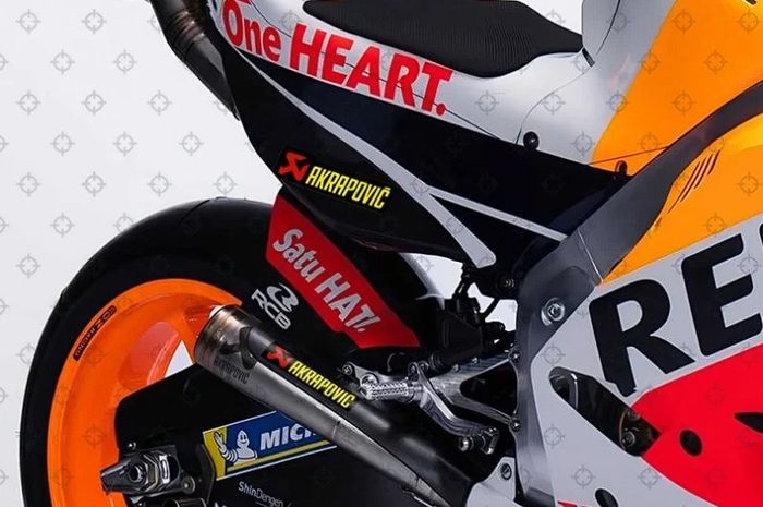 Honda beralih knalpot dai SC-Project ke Akrapovic di MotoGP 2023