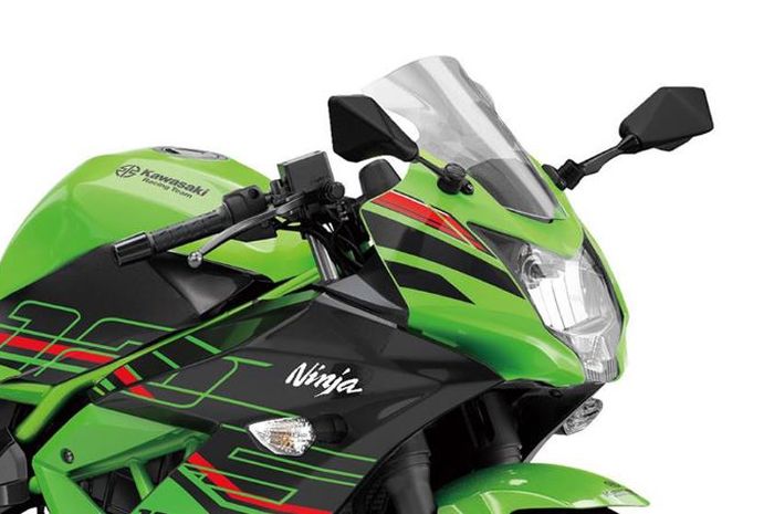 Penampakan motor sport baru Kawasaki yang tampang sangarnya mirip Ninja 250  SL.