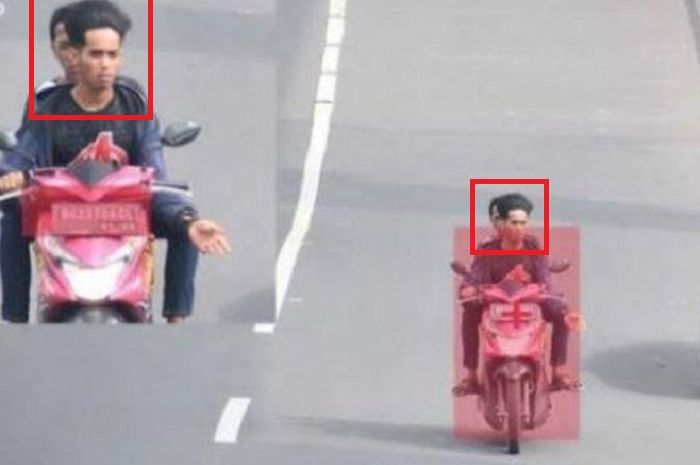 Teknologi face recognition (pengenal wajah) dipasang di kamera tilang elektronik (ETLE) pemotor tidak bisa berkutik lagi.