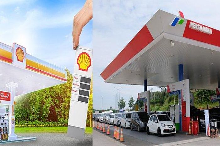 Perbandingan harga BBM Shell dan Pertamina setelah kompak turunkan harga di awal tahun 2023