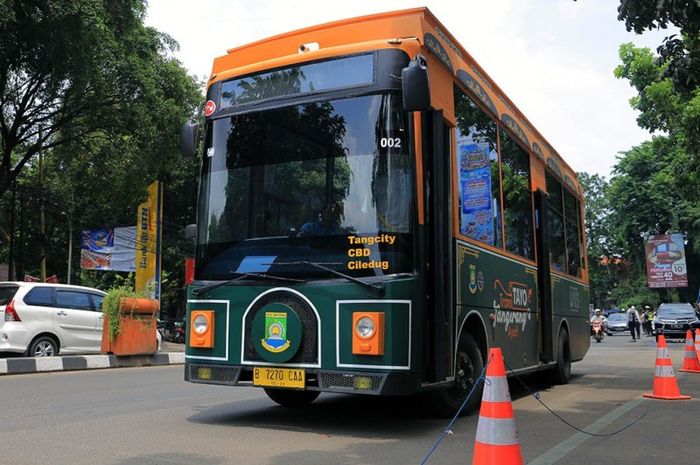 Tarif Bus Tayo dan Si Banteng di Tangerang resmi berlaku kembali sejak awal Januari 2023.