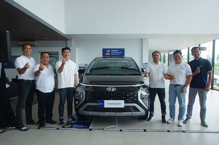 Kegiatan media gathering di dealer Hyundai Soetta, Kota Palembang.
