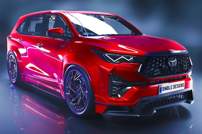 Modifikasi digital (digimods) Toyota Kijang Innova Zenix karya @bimbledesigns