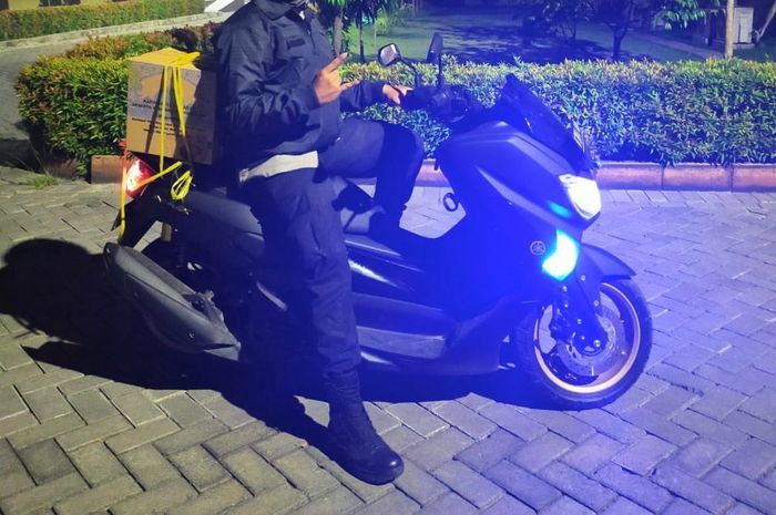 Yamaha NMAX milik polisi, yang sempat dicuri oleh rekan kerjanya di Sidoarjo, pada 6 Desember 2022 lalu.