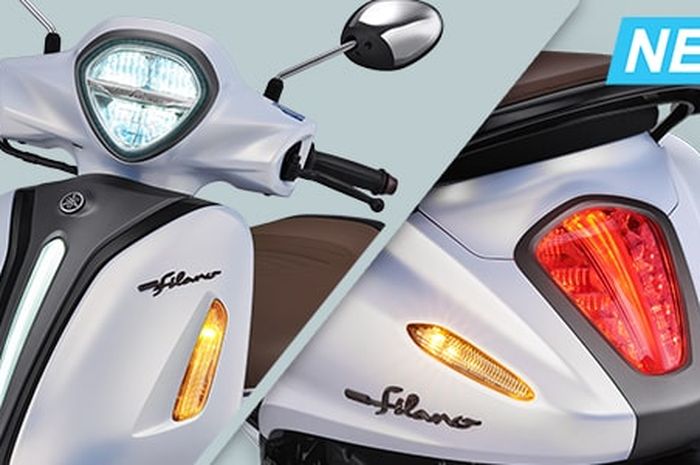 Yamaha Grand Filano Hybrid punya lampu full LED