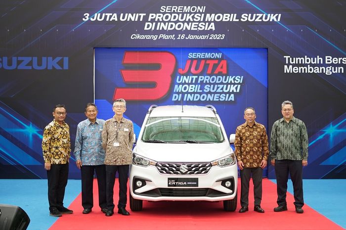 PT Suzuki Indomobil Motor (SIM) telah meraih pencapaian produksi mobil tiga juta unit setelah 52 tahun berdiri di Indonesia.