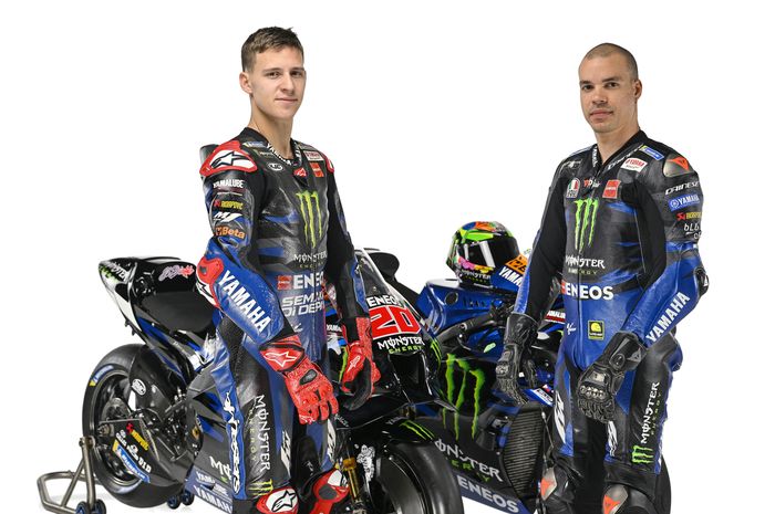 Livery baru tim Monster Energy Yamaha MotoGP 2023