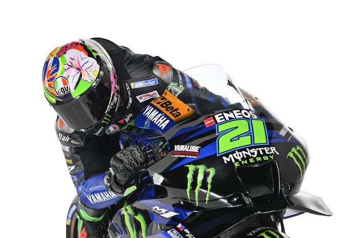 Franco Morbidelli tak mau ganti desain livery helm di MotoGP 2023