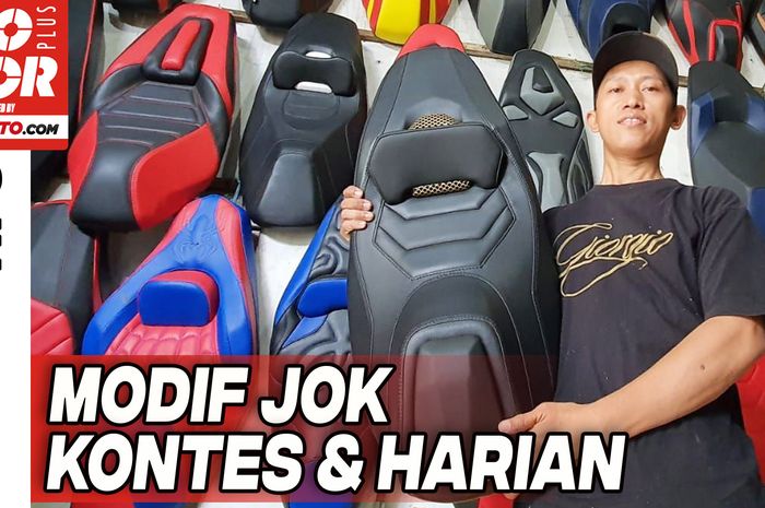 Arie Jok Motor Sport menerima modifikasi jok motor untuk kontes dan harian