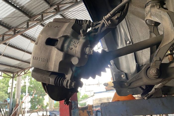 Ilustrasi. Kaliper rem macet bisa bikin rem mobil bunyi berdecit