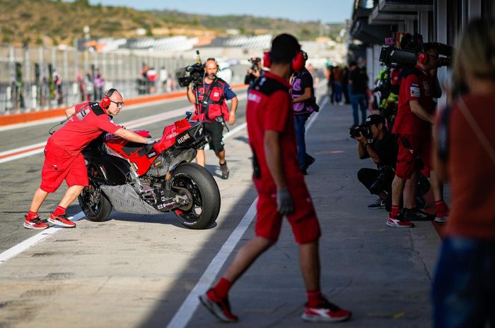 Ducati juga tidak melarang jurnalis datang ke shakedown test MotoGP 2023 di Sirkuit Sepang