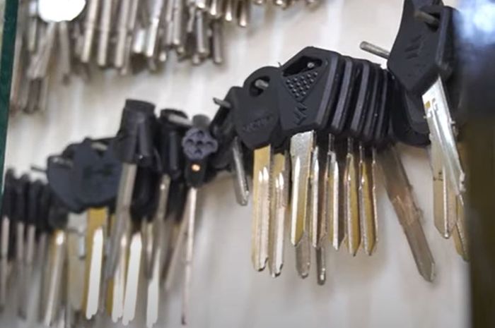 Beberapa jenis kunci motor