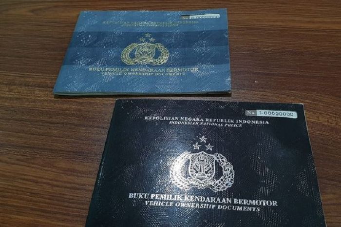 Beda dengan sebelumnya, BPKB baru berwarna hitam.