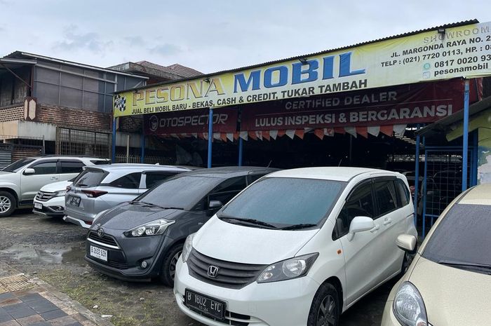 Ilustrasi showroom mobil bekas