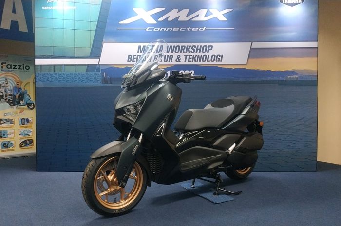 Yamaha XMAX Connected punya handling lebih nyaman dibandingkan generasi sebelumnya