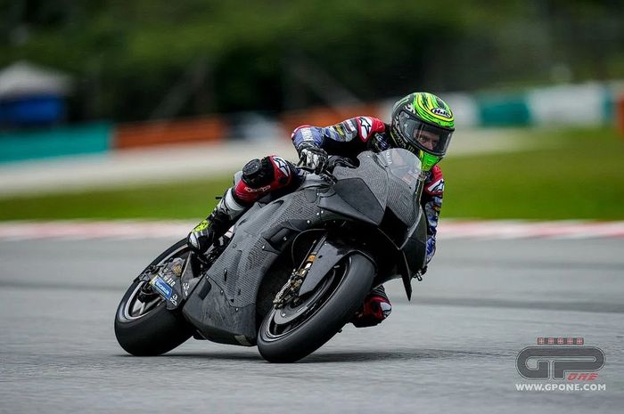 Fairing Yamaha hari kedua tes shakedown MotoGP 2023 di Sirkuit Sepang