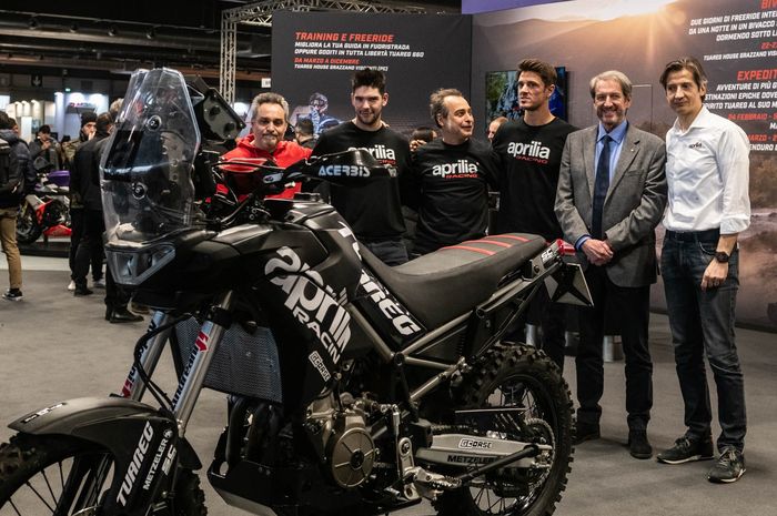 Aprilia mau ikutan Reli Dakar 2024 pakai Tuareg 660 setelah terakhir kali turun saat Reli Dakar 2012.