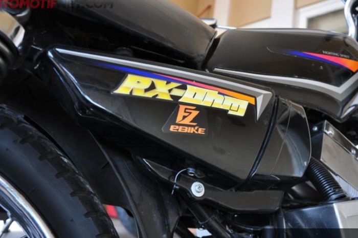 Yamaha RX-King jadi RX-Ohm, setelah dikonversi jadi motor listrik. 