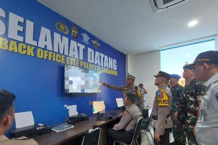 Penindakan tilang elektronik, atau E-TLE di Kota Samarinda sudah diberlakukan sejak Selasa (07/02/2023).