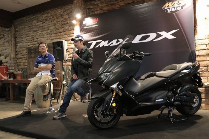 Yamaha TMAX DX pertama kali diperkenalkan ke Indonesia pada 2017