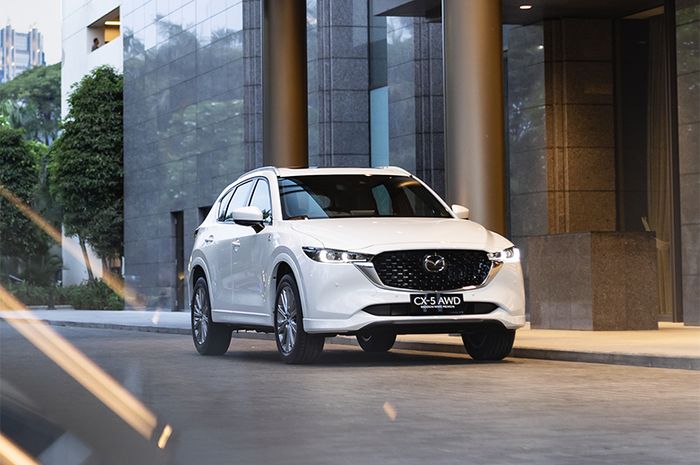 Daftar harga mobil baru SUV Mazda mulai dari CX-3, CX-5 sampai CX-9 per Maret 2023.