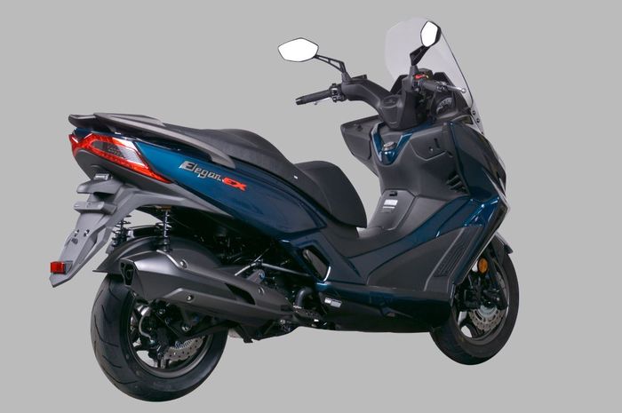 Penampakan motor matic 250 cc baru penantang Honda Forza dan Yamaha XMAX.