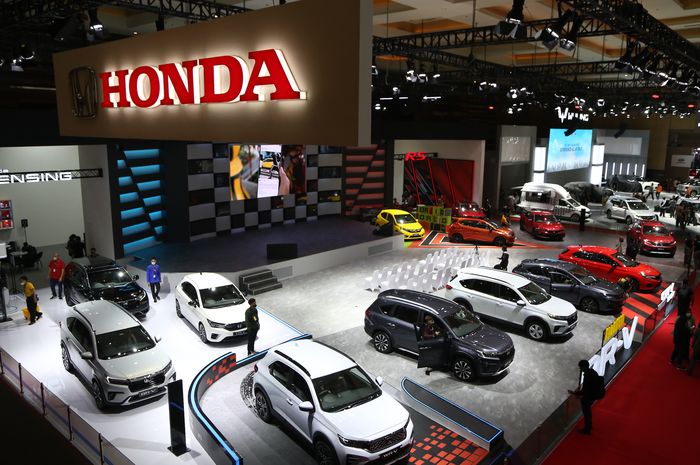 Ilustrasi. Penjualan mobil Honda.