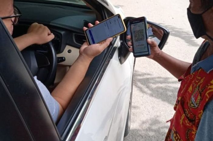 Sosialisasi parkir elektronik di Semarang 