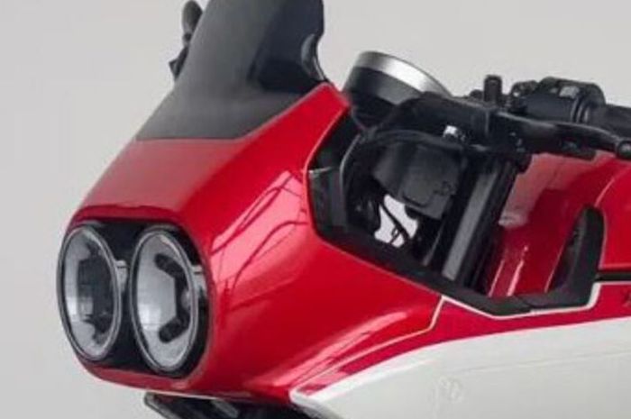 Bocoran foto motor baru bergaya cafe racer dari CF Moto yang harganya cuma Rp 19 jutaan.