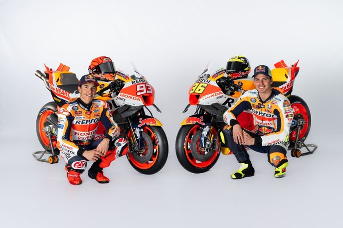 Livery RC213V tim Repsol Honda MotoGP 2023