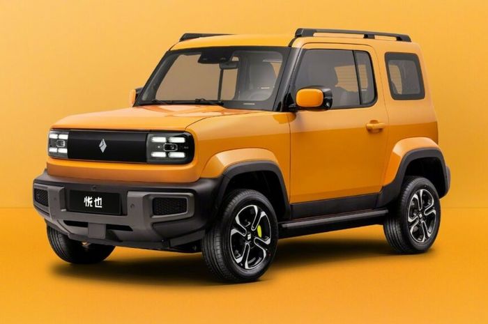 Inilah mobil baru listrik Baojun Yep, tampilannya mirip Suzuki Jimny dan Ford Bronco.