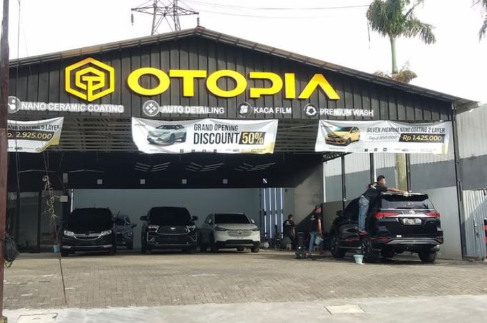 Otopia tawarkan bisnis franchise salon mobil dengan biaya mulai Rp 100 juta.