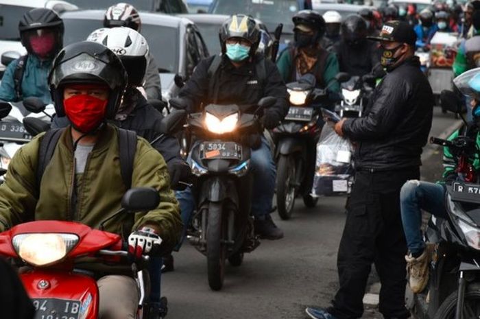Populasi motor di Indonesia tembus 128 juta unit