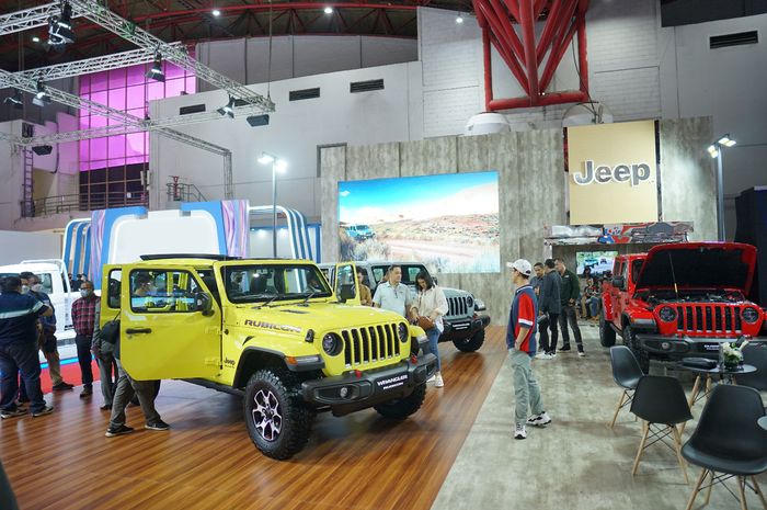 Jeep catat total penjualan 53 unit SPK selama IIMS 2023